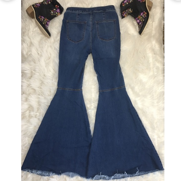 Free People Just Float On Flare Jeans - Picture 4 of 6
